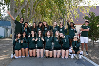 Girls' Volleyball photo shoot