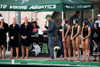 101921 Los Gatos Water Polo Seniors at Paly